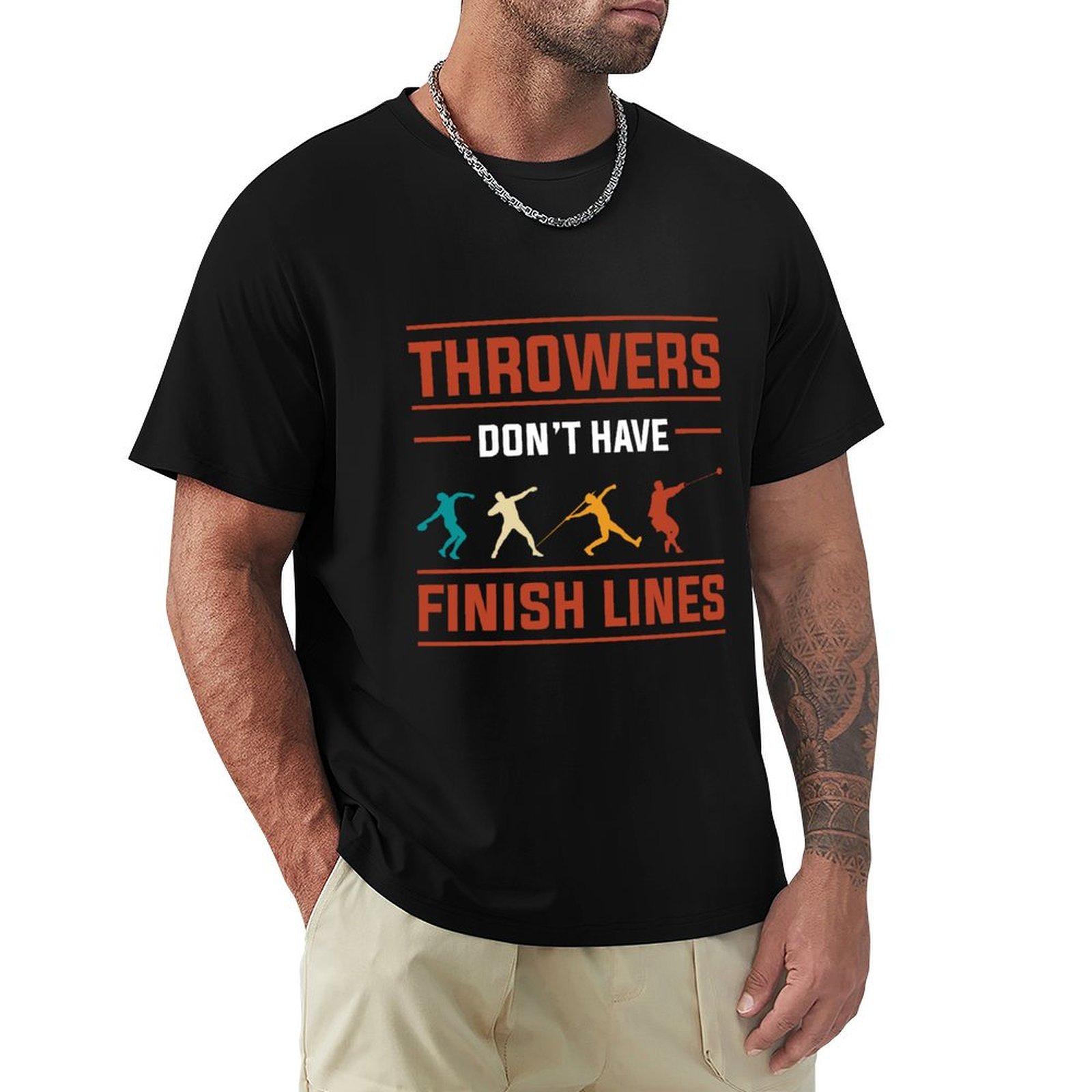 Javelin Throwing - Camiseta Temática de Natal para Atletismo: