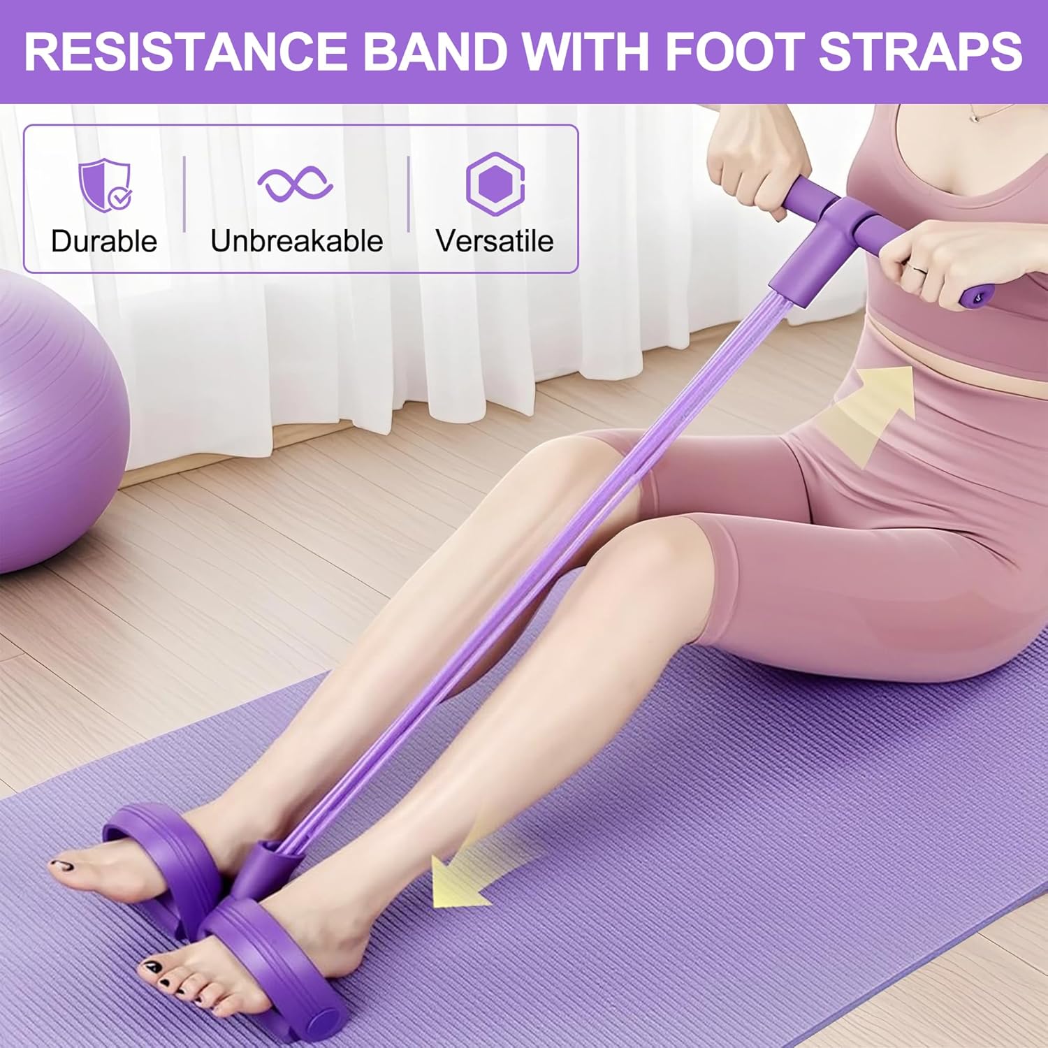 Faixa de Resistência com 4 Tub - Sports Equipment Nearby avaliação e preço