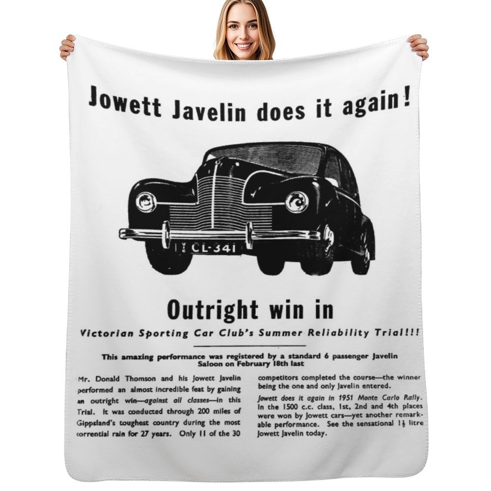 Manta JOWETT JAVELIN para sofá - Javelin Throwing avaliação e preço