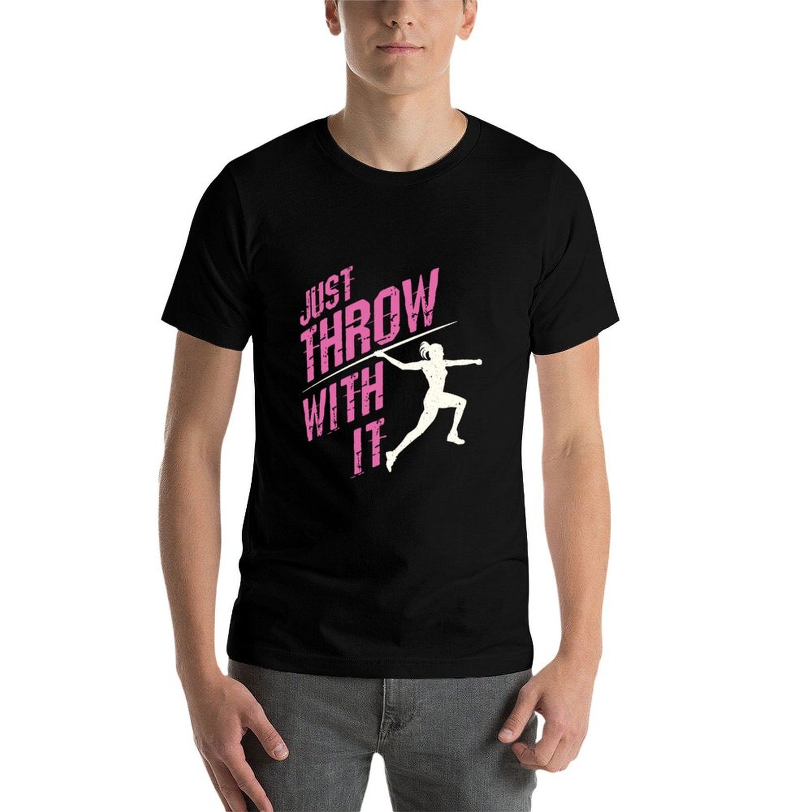 Camiseta feminina Just Throw W - Javelin Throwing avaliação e preço